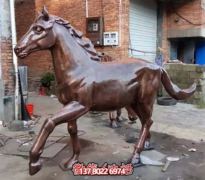 玻璃鋼動物雕塑景觀擺放，美化城市廣場