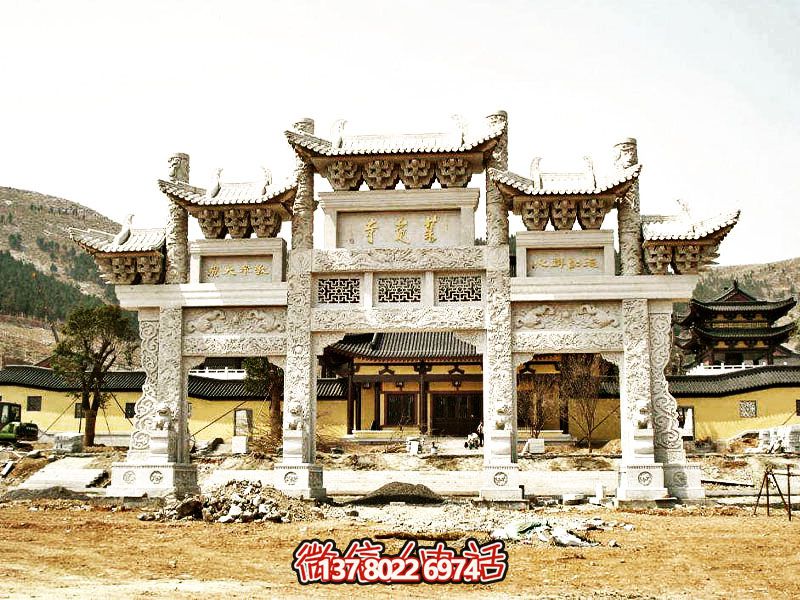 仿古斗拱牌坊，裝點您的景區(qū)、寺院門前